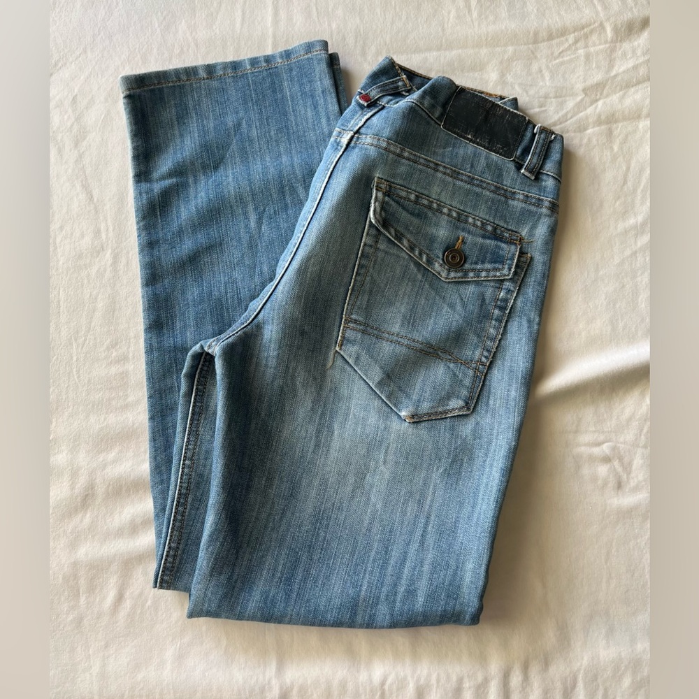 Tommy Hilfiger Jeans Womens 16 Blue Relaxed Fit - Picture 8 of 8